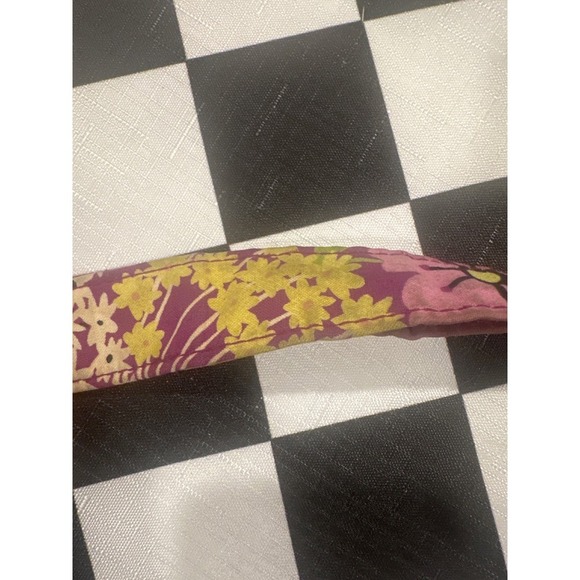 Vera Bradley Purple Floral Butterfly hipster Crossbody Shoulder Bag Purse - Picture 5 of 8